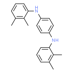 ChemSpider 2D Image | N,N'-Bis(2,3-dimethylphenyl)-1,4-benzenediamine | C22H24N2
