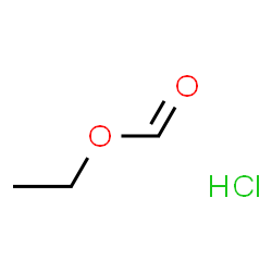ChemSpider 2D Image | Ethyl formate hydrochloride (1:1) | C3H7ClO2