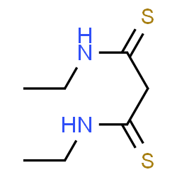 ChemSpider 2D Image | N,N'-Diethylpropanebis(thioamide) | C7H14N2S2