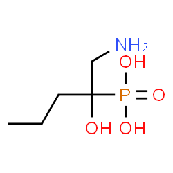 ChemSpider 2D Image | (1-Amino-2-hydroxy-2-pentanyl)phosphonic acid | C5H14NO4P