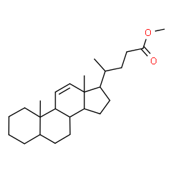 ChemSpider 2D Image | Methyl chol-11-en-24-oate | C25H40O2