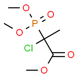 ChemSpider 2D Image | Methyl 2-chloro-2-(dimethoxyphosphoryl)propanoate | C6H12ClO5P