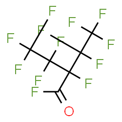 ChemSpider 2D Image | 2,3,3,4,4,4-Hexafluoro-2-(pentafluoroethyl)butanoyl fluoride | C6F12O