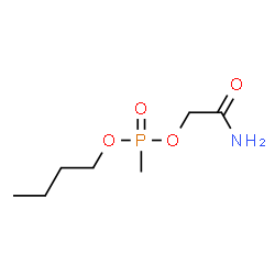 ChemSpider 2D Image | 2-Amino-2-oxoethyl butyl methylphosphonate | C7H16NO4P