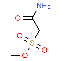 ChemSpider 2D Image | Methyl 2-amino-2-oxoethanesulfonate | C3H7NO4S