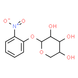 ChemSpider 2D Image | 2-Nitrophenyl pentopyranoside | C11H13NO7