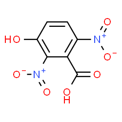 ChemSpider 2D Image | 3-Hydroxy-2,6-dinitrobenzoic acid | C7H4N2O7