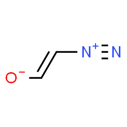 ChemSpider 2D Image | (E)-2-Diazonioethenolate | C2H2N2O