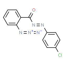 ChemSpider 2D Image | (2-Azidophenyl)[(E)-(4-chlorophenyl)diazenyl]methanone | C13H8ClN5O