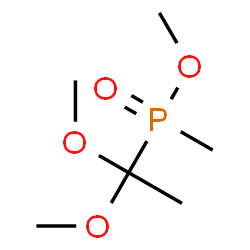 ChemSpider 2D Image | Methyl (1,1-dimethoxyethyl)methylphosphinate | C6H15O4P