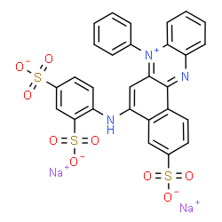 ChemSpider 2D Image | Azocarmine B | C28H17N3Na2O9S3