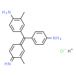ChemSpider 2D Image | Carbol Fuchsin | C21H22ClN3