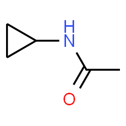 ChemSpider 2D Image | N-Cyclopropylacetamide | C5H9NO
