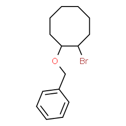 ChemSpider 2D Image | 1-(Benzyloxy)-2-bromocyclooctane | C15H21BrO