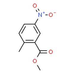 ChemSpider 2D Image | Methyl 2-methyl-5-nitrobenzoate | C9H9NO4