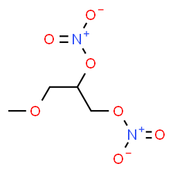ChemSpider 2D Image | 3-Methoxy-1,2-propanediyl dinitrate | C4H8N2O7