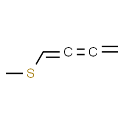 ChemSpider 2D Image | 1-(Methylsulfanyl)butatriene | C5H6S