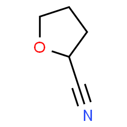 ChemSpider 2D Image | Tetrahydro-2-furancarbonitrile | C5H7NO