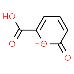 ChemSpider 2D Image | (2Z,4Z)-2-Fluoro-2,4-hexadienedioic acid | C6H5FO4