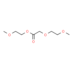 ChemSpider 2D Image | 2-Methoxyethyl (2-methoxyethoxy)acetate | C8H16O5