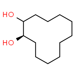 ChemSpider 2D Image | (1R)-1,2-Cyclododecanediol | C12H24O2