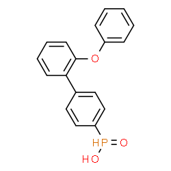 ChemSpider 2D Image | (2'-Phenoxy-4-biphenylyl)phosphinic acid | C18H15O3P