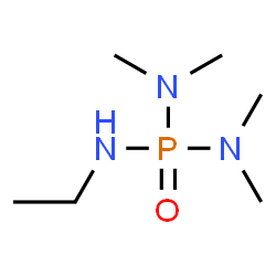 ChemSpider 2D Image | N''-Ethyl-N,N,N',N'-tetramethylphosphoric triamide | C6H18N3OP