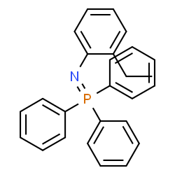 ChemSpider 2D Image | [(2-Ethylphenyl)imino](triphenyl)phosphorane | C26H24NP