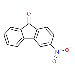 ChemSpider 2D Image | 3-Nitro-9H-fluoren-9-one | C13H7NO3