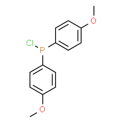 ChemSpider 2D Image | Bis(4-methoxyphenyl)chlorophosphine | C14H14ClO2P