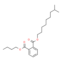 ChemSpider 2D Image | Butyl 8-methylnonyl phthalate | C22H34O4