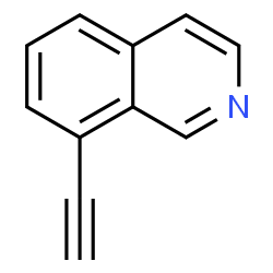 ChemSpider 2D Image | 8-Ethynylisoquinoline | C11H7N