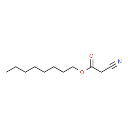 ChemSpider 2D Image | Octyl cyanoacetate | C11H19NO2