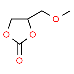 ChemSpider 2D Image | 4-(Methoxymethyl)-1,3-dioxolan-2-one | C5H8O4