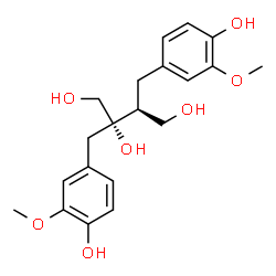 ChemSpider 2D Image | Carinol | C20H26O7