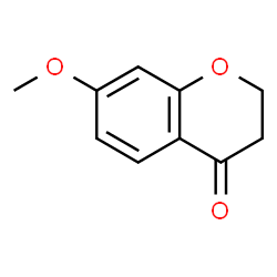 ChemSpider 2D Image | 7-Methoxychroman-4-one | C10H10O3