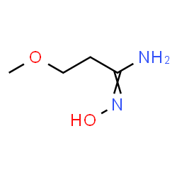 ChemSpider 2D Image | N-Hydroxy-3-methoxy-propionamidine | C4H10N2O2