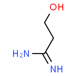 ChemSpider 2D Image | 3-Hydroxypropanimidamide | C3H8N2O