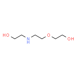 ChemSpider 2D Image | 2-{[2-(2-Hydroxyethoxy)ethyl]amino}ethanol | C6H15NO3