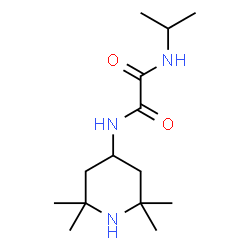 ChemSpider 2D Image | N-Isopropyl-N'-(2,2,6,6-tetramethyl-4-piperidinyl)ethanediamide | C14H27N3O2