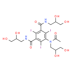 ChemSpider 2D Image | Iohexol | C19H26I3N3O9