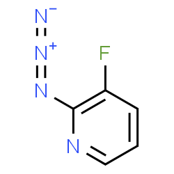 ChemSpider 2D Image | 2-Azido-3-fluoropyridine | C5H3FN4