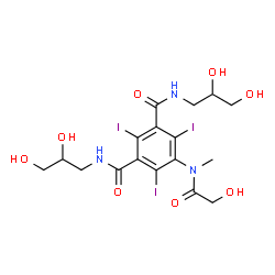 ChemSpider 2D Image | Iomeprol | C17H22I3N3O8