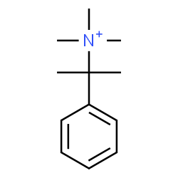 ChemSpider 2D Image | N,N,N-Trimethyl-2-phenyl-2-propanaminium | C12H20N
