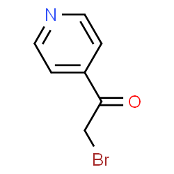 ChemSpider 2D Image | 2-Bromo-1-(4-pyridinyl)ethanone | C7H6BrNO