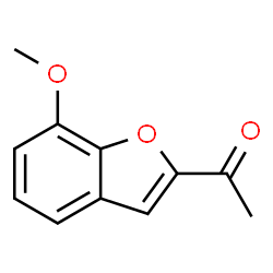 ChemSpider 2D Image | 2-Acetyl-7-methoxybenzofuran | C11H10O3