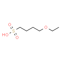 ChemSpider 2D Image | 4-Ethoxy-1-butanesulfonic acid | C6H14O4S