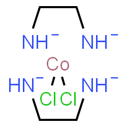 ChemSpider 2D Image | 2-azanidylethylazanide; dichlorocobalt | C4H12Cl2CoN4