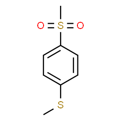 ChemSpider 2D Image | Methyl 4-(methylsulfanyl)phenyl sulfone | C8H10O2S2