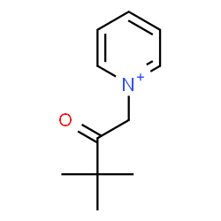 ChemSpider 2D Image | 1-(3,3-Dimethyl-2-oxobutyl)pyridinium | C11H16NO